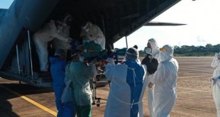 Nesta segunda-feira (25), uma aeronave C-105 da FAB decolou às 19h25 (Horário de Brasília) de Porto Velho (RO) transportando 15 pacientes para Curitiba (PR).