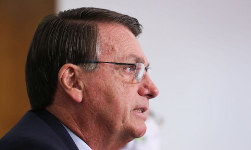 (Brasília - DF, 26/01/2021) Palavras do Presidente da República, Jair Bolsonaro. Foto: Marcos Corrêa/PR