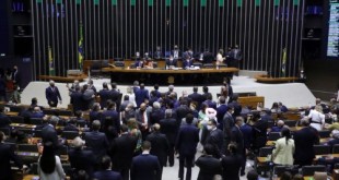 Sessão para a eleição da Mesa Diretora. Presidente da Câmara, dep. Arthur Lira (PP - AL)