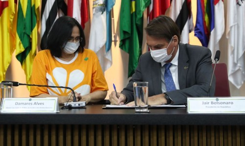 (Brasília - DF, 17/05/2021) Dia Nacional de Combate ao Abuso e Exploração Sexual de Crianças e Adolescentes. Foto: Isac Nóbrega/PR