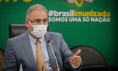 Audiência pública com a comissão temporária de covid-19 do Senado Federal.Brasília-DF, 21/06/2021 Foto: Walterson Rosa/MS