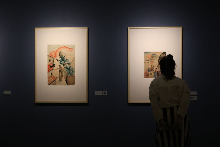 Exposição Era Uma Vez o Moderno [1910-1944], com curadoria do pesquisador Luiz Armando Bagolin e do historiador Fabrício Reiner, no Centro Cultural Fiesp, Avenida Paulista.