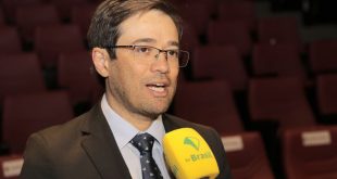 O diretor-geral da Policia Federal, Márcio Nunes de Oliveira, no lançamento da série Os Federais.