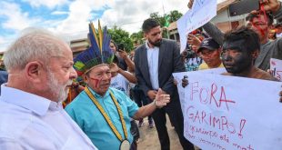O presidente Luiz Inácio Lula da Silva visita o hospital indígena e a Casa de Apoio à Saúde Indígena em Boa Vista, capital de Roraima