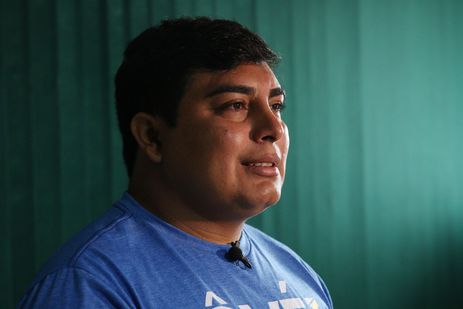 Boa Vista (RR), 14/02/2023, O presidente do Conselho Distrital de Saúde Indígena Yanomami e Ye'kuana - Condisi-YY, Júnior Hekurari Yanomami, fala sobre a questão dos indígenas Yanomami no Distrito Sanitário Especial Indígena Yanomami e Yek'uana - DSEI YY.