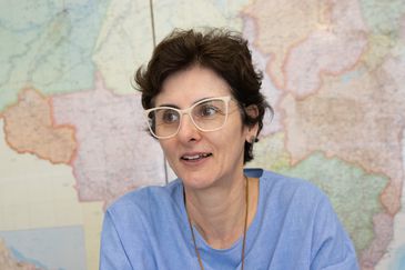 A secretária de segurança alimentar e nutricional do MDS, Lilian Rahal, durante entrevista à Agência Brasil