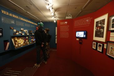 São Paulo (SP), 19/07/2023 - Itaú Cultural apresenta a obra e a vida de Milton Santos, um dos pensadores que revolucionou a geografia brasileira. Foto Paulo Pinto/Agência Brasil
