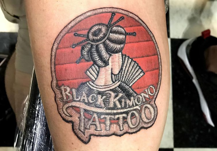 03/10/2023, Tatuagem feita por Bruno Freitas, tatuador brasileiro que venceu maior prêmio de tatuagem dos Estados Unidos. Foto: Arquivo pessoal