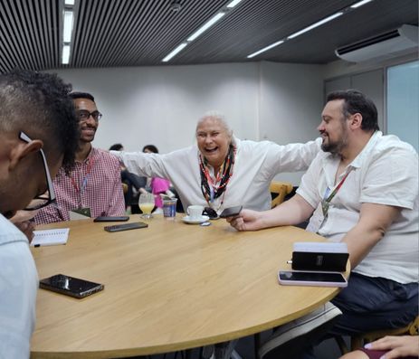 Fafá de Belém concede entrevista durante Mercado das Industrias Criativas do Brasil (MICBR), em Belém.