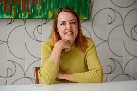 Rio de Janeiro (RJ) 26/01/2024 – A ilustradora Alice Pereira usa os quadrinhos para contar a história da sua transição&nbsp;de&nbsp;gênero.Foto: Joédson Alves/Agência Brasil