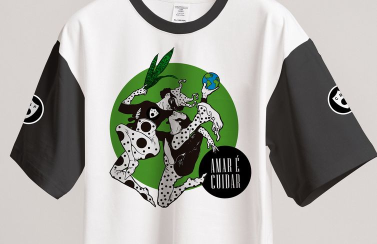 29/01/2024 - Carnaval 2024 - Cordão da Bola Preta - Cordão da Bola Preta comemora 105 anos e defende meio ambiente. Foto: Arte/Miguel Bandeira e Rebecca Moure