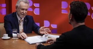 Brasília (DF) 21/02/2024 – Professor João Candido Portinari é a convidado do programa na Empresa Brasil de Comunicação (EBC) - `DR com Demori.Foto: Joédson Alves/Agência Brasil